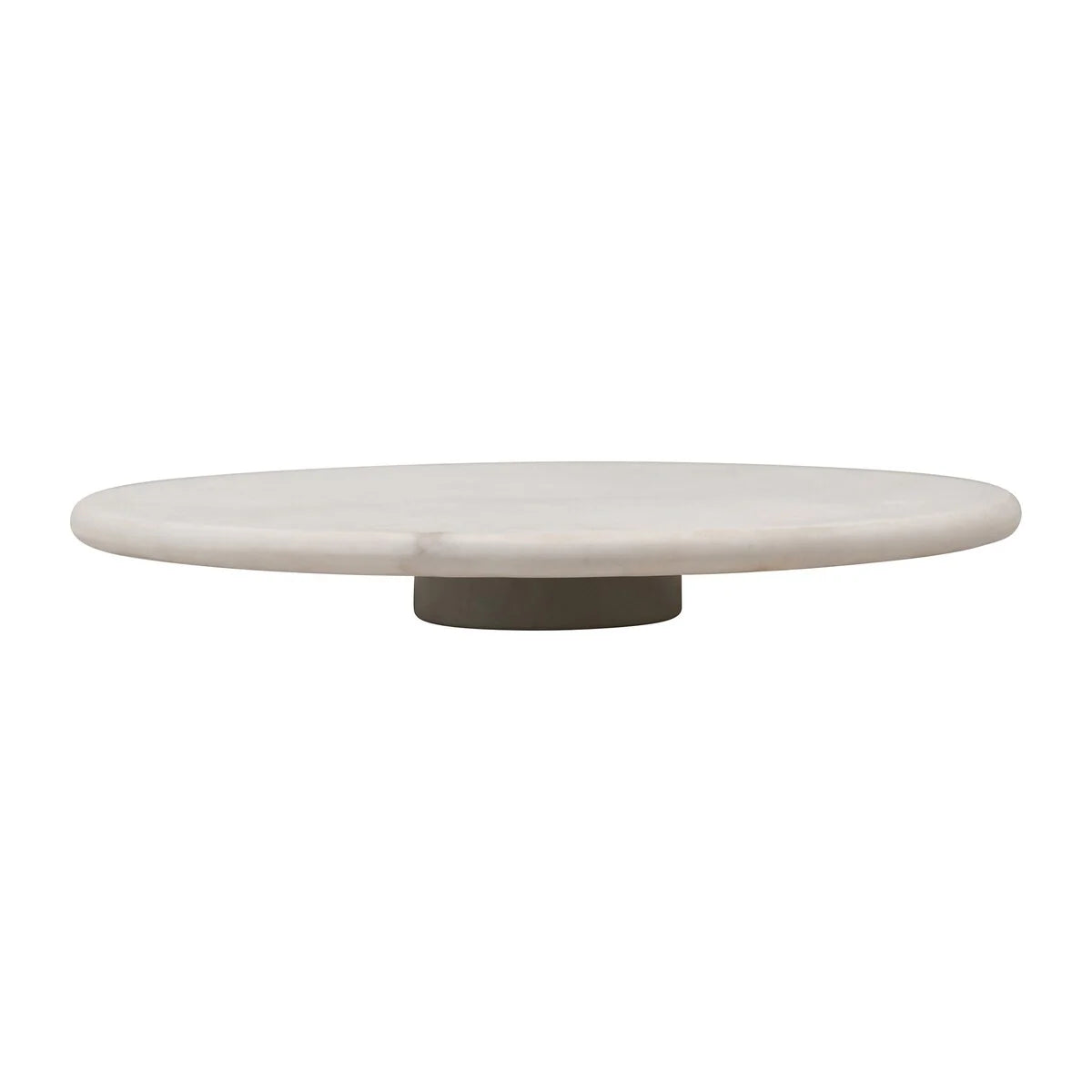 Marble Lazy Susan, White