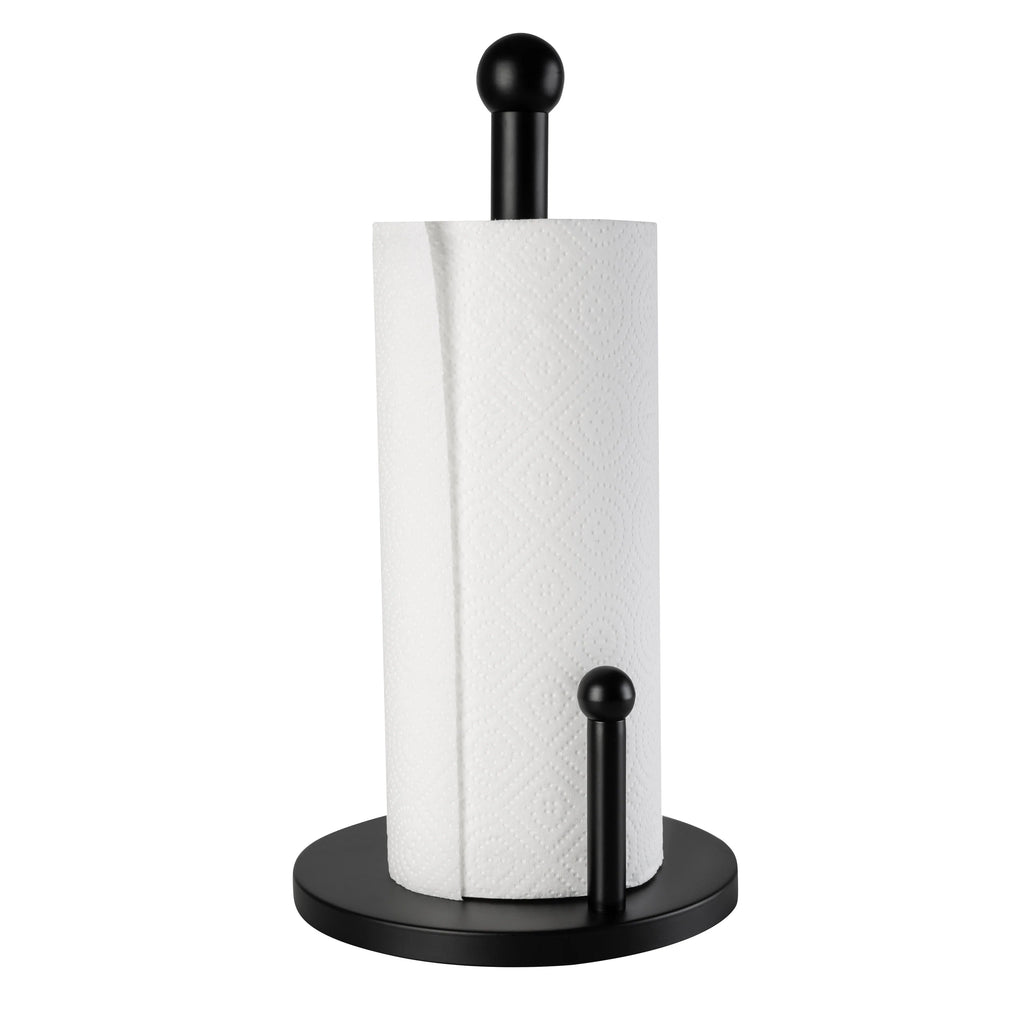 Honey-Can-Do Black Steel Paper Towel Holder