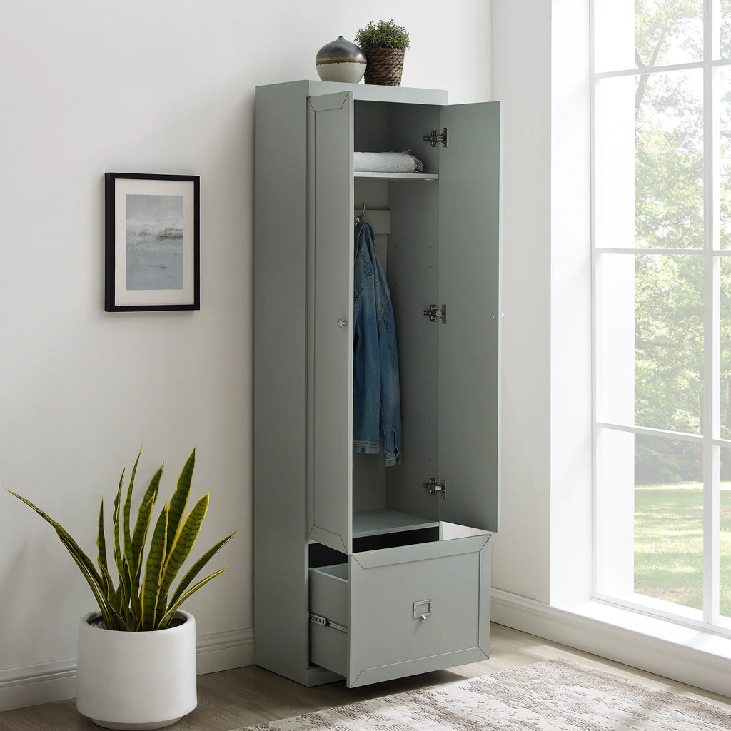 Crosley Harper Convertible Pantry Closet - 12.5" x 22" x 74"
