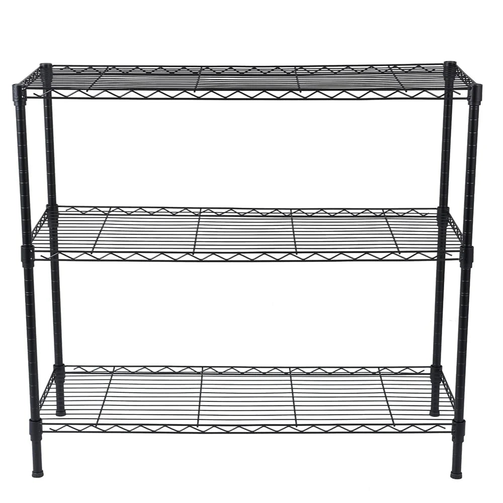 3-Tier Kitchen Metal Organizer Wire Storage Shelving Rack