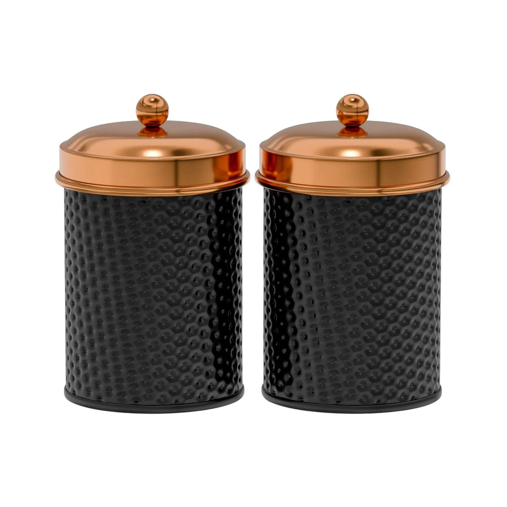 Amici Home Set of 2 Ashby Metal Canisters