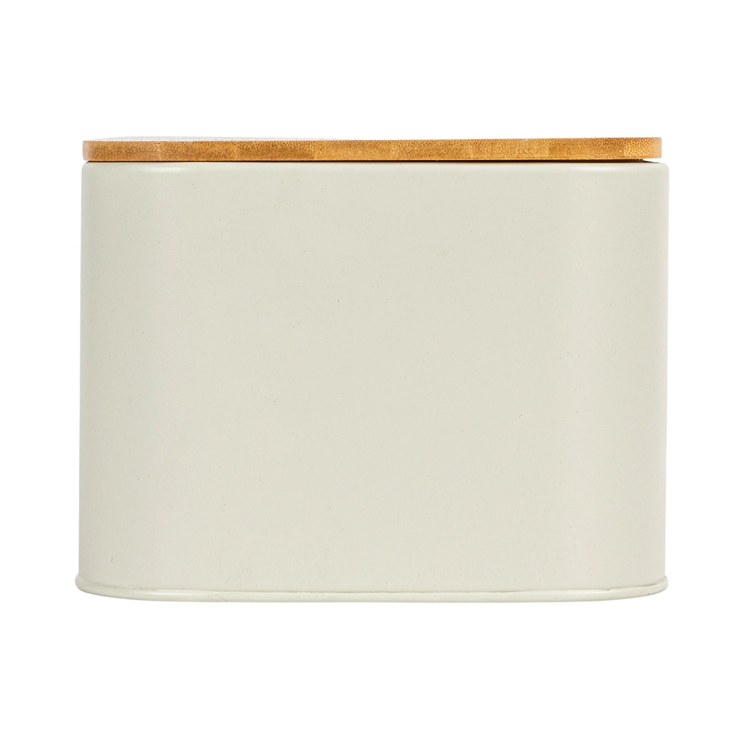 Metal "Bread" Bin with Bamboo Lid