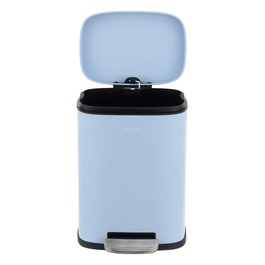 happimess 13-Gallon Trash Can with Soft-Close Lid and FREE Mini Trash Can
