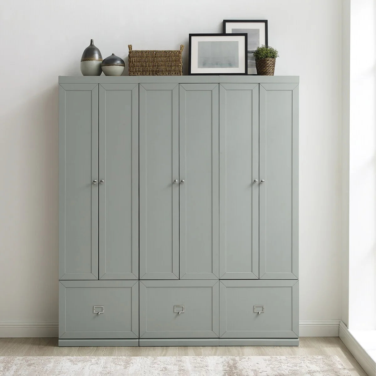 Crosley Harper 3Pc Entryway Set - 12.5" x 66" x 74"