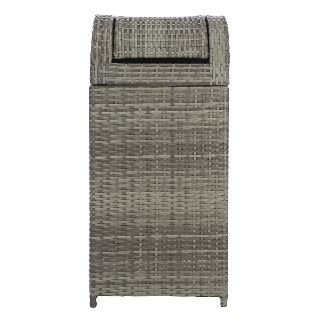SAFAVIEH Outdoor Karyme Trash Bin (Fully Assembled)