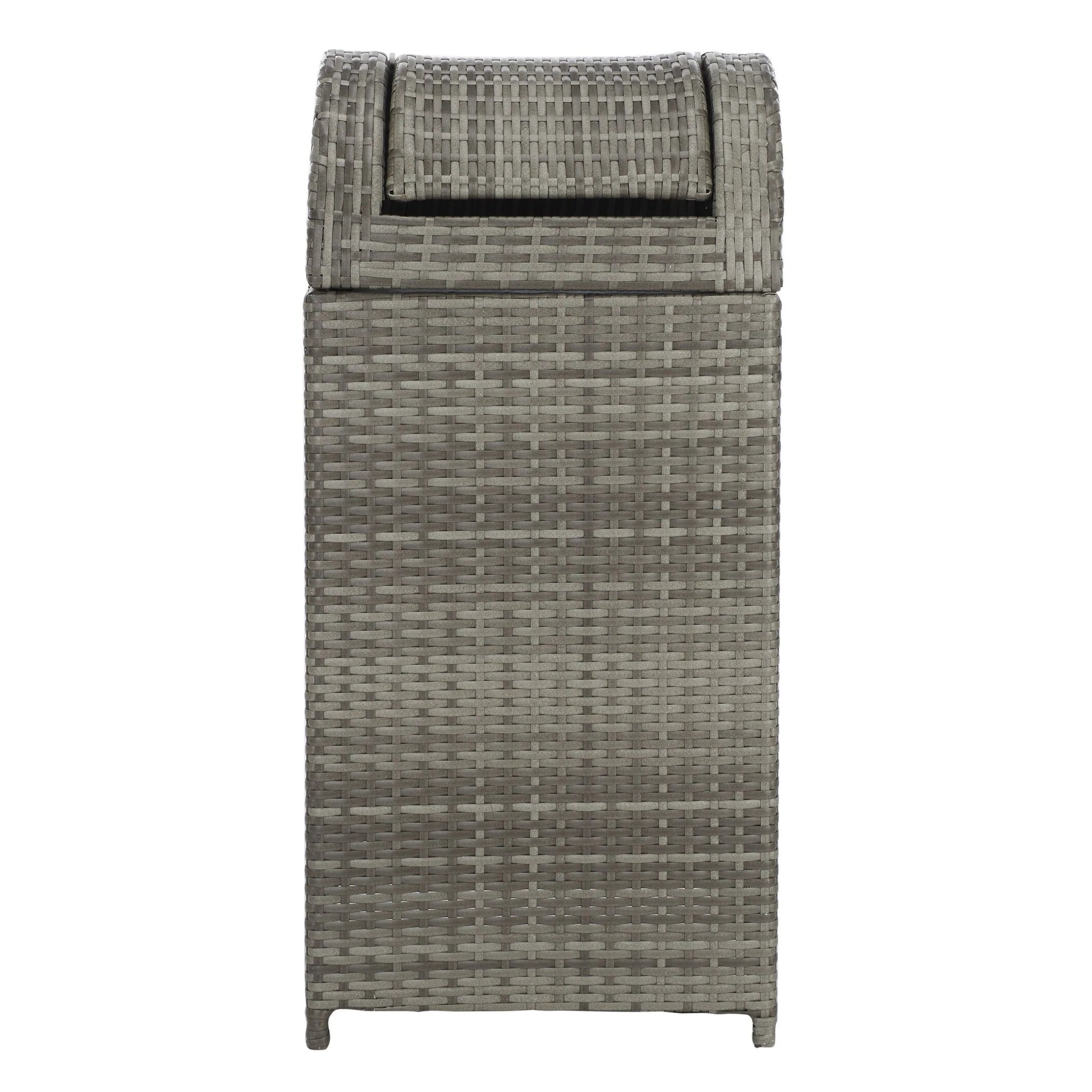 SAFAVIEH Outdoor Karyme Trash Bin (Fully Assembled)