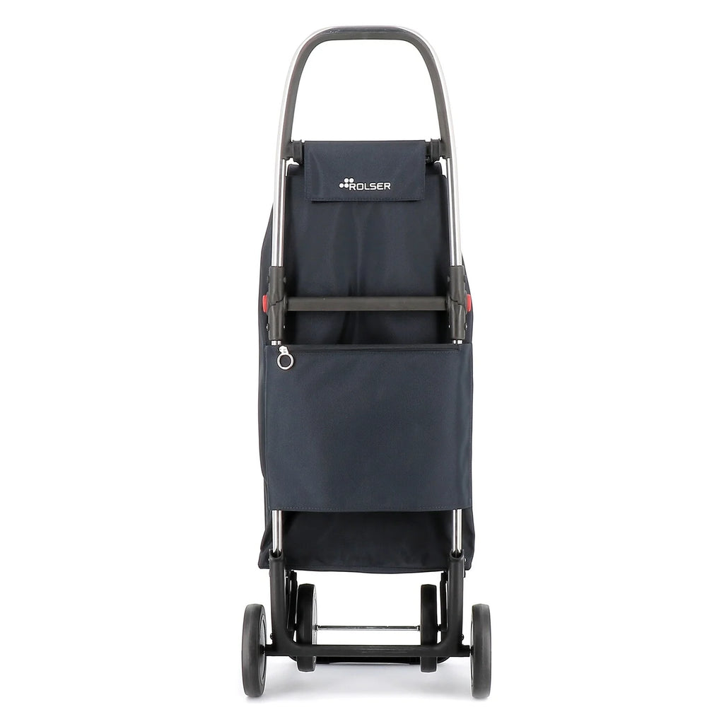 Rolser I-Max MF 4 Wheel Foldable Shopping Trolley - 15.35 in. W x 41.34 in. H x 12.6 in. D