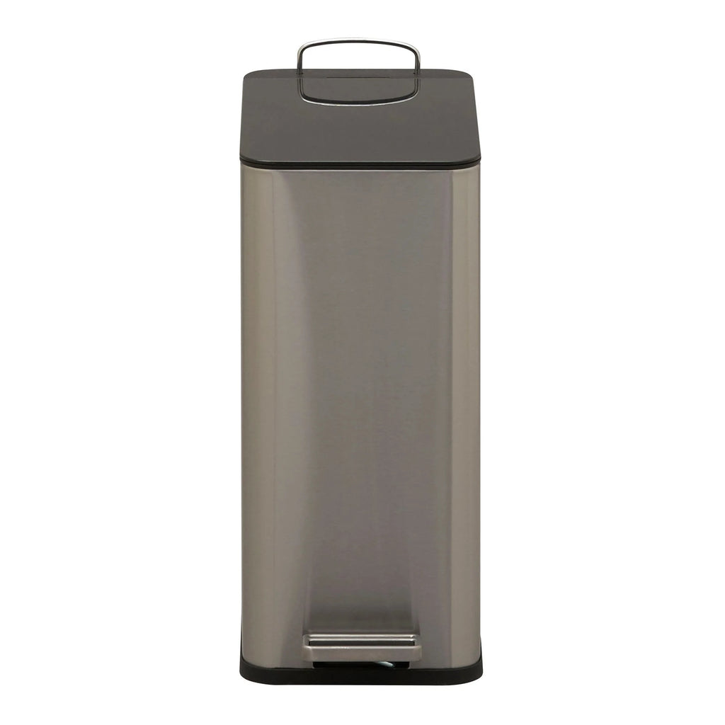 Household Essentials Stainless Steel Slim Trash Can
