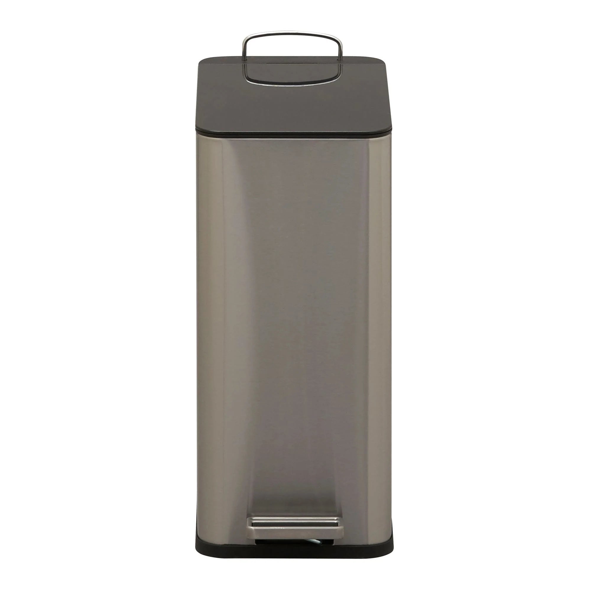 Household Essentials Stainless Steel Slim Trash Can