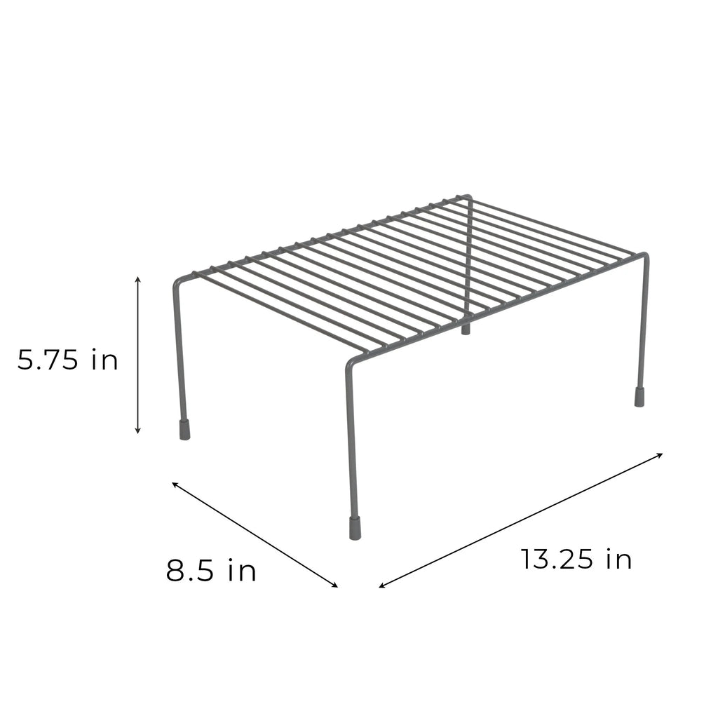 Smart Design Cabinet Storage Shelf Rack - 8.5 x 13.25 inch