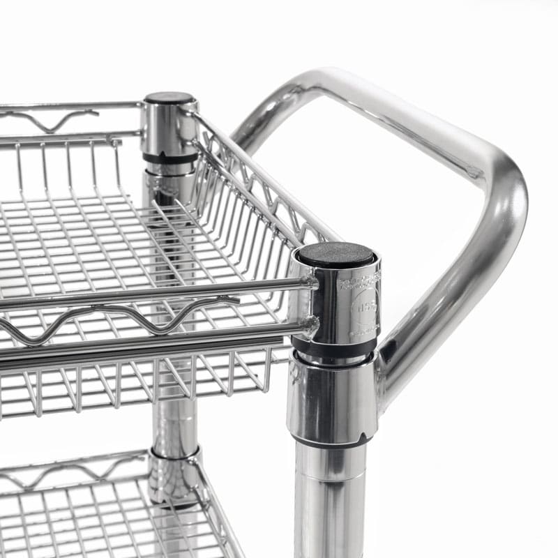 Seville Classics Heavy-Duty Commercial-Grade Utility Cart, NSF Listed