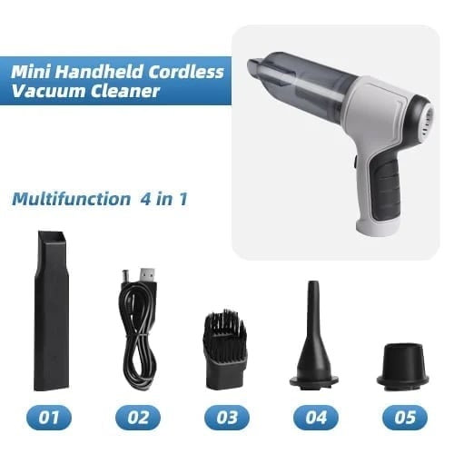 (Last Day Promotion🔥- SAVE 50% OFF)Handheld Car Vacuum Cleaner(BUY 2 GET FREE SHIPPING)