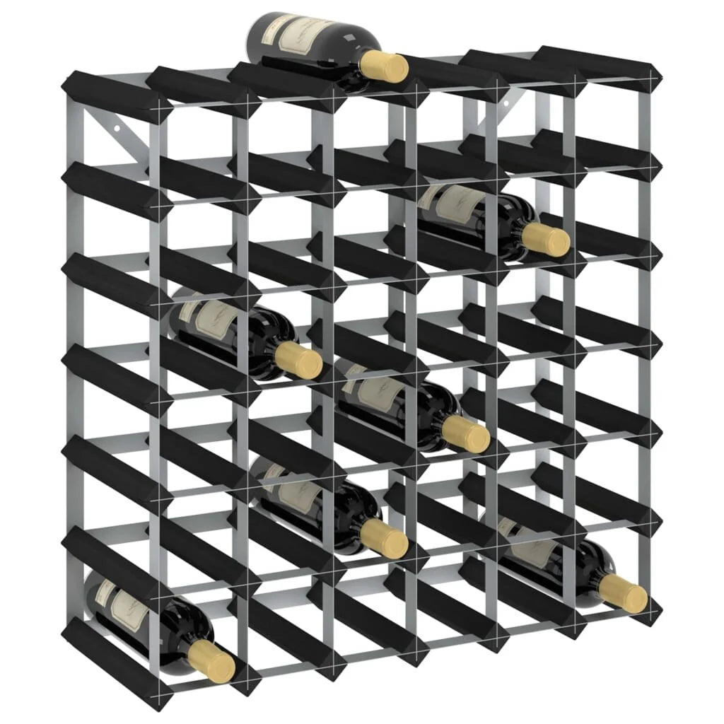 vidaXL Countertop Wine Rack Bottle Holder Wine Storage Organizer Solid Wood
