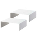 Yamazaki Home Riser Shelf (Set of 2), Steel, Holds 4.4 lbs.