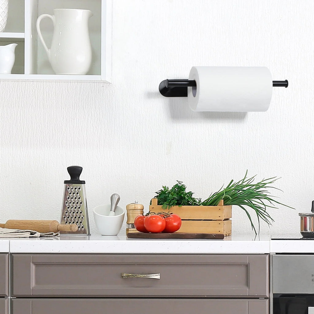 2 Pack Paper Towel Holder Under Cabinet - 2PCS