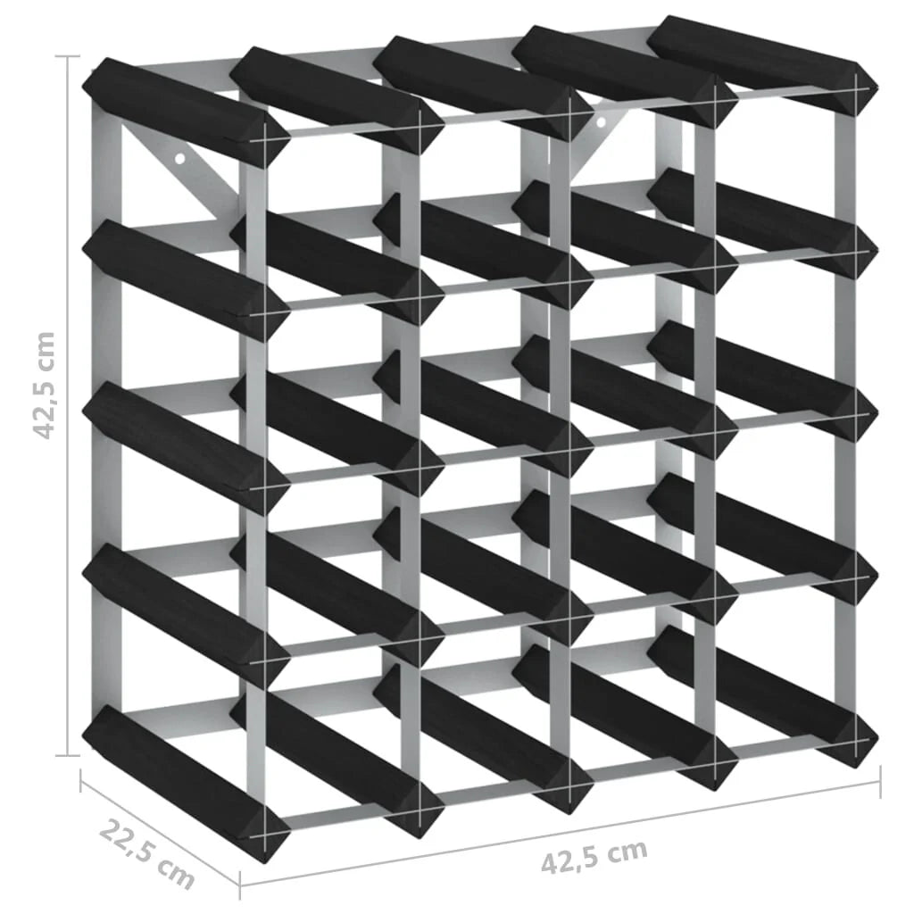 vidaXL Countertop Wine Rack Bottle Holder Wine Storage Organizer Solid Wood