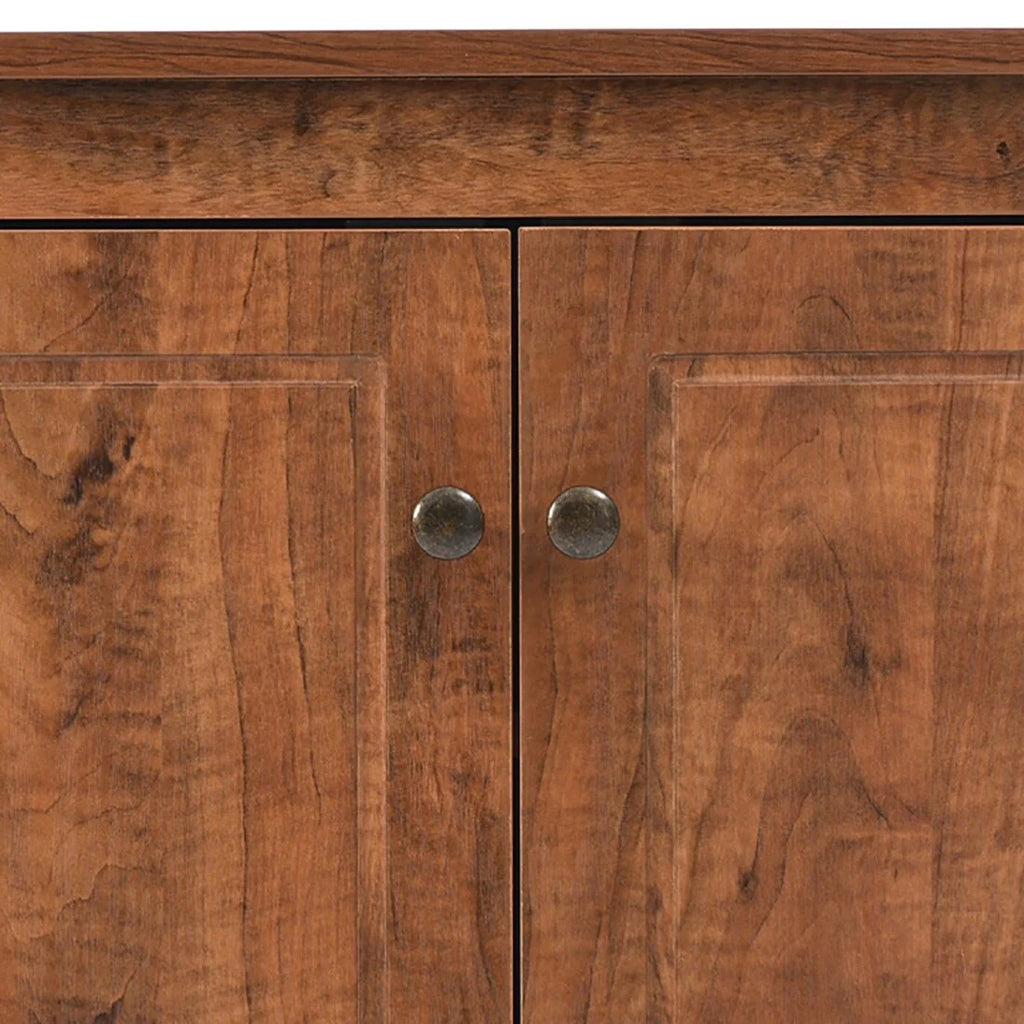 Modern Stylish Triangle Corner Storage Cabinet with Two Adjustable Internal Shelves