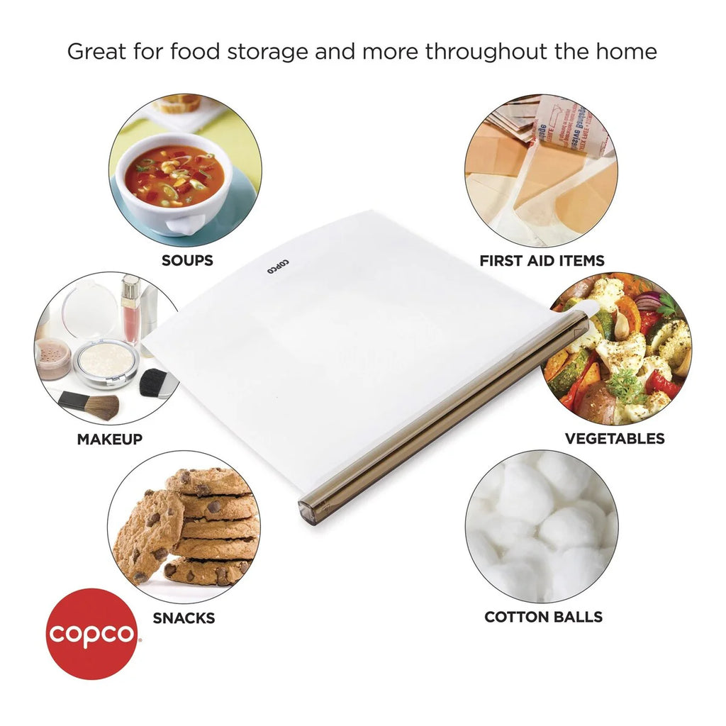 Copco Silicone Food Grade Reusable Storage Bag