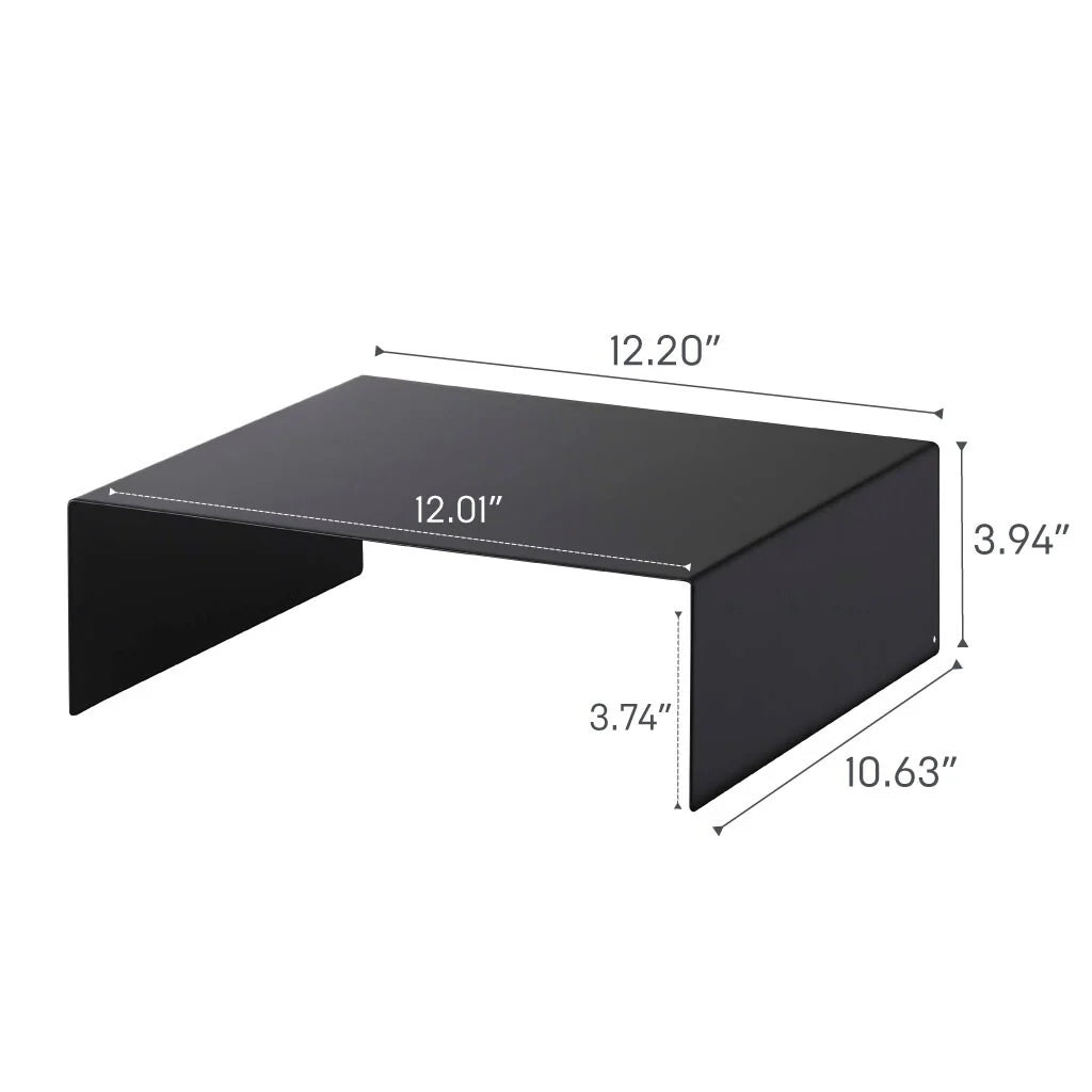 Yamazaki Home Riser Shelf (Set of 2), Steel, Holds 4.4 lbs.
