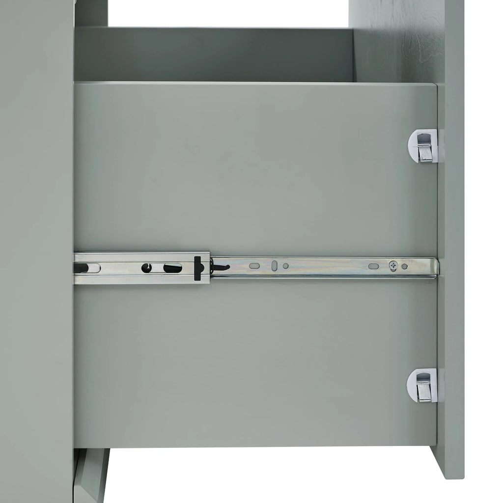 Crosley Harper Convertible Pantry Closet - 12.5" x 22" x 74"