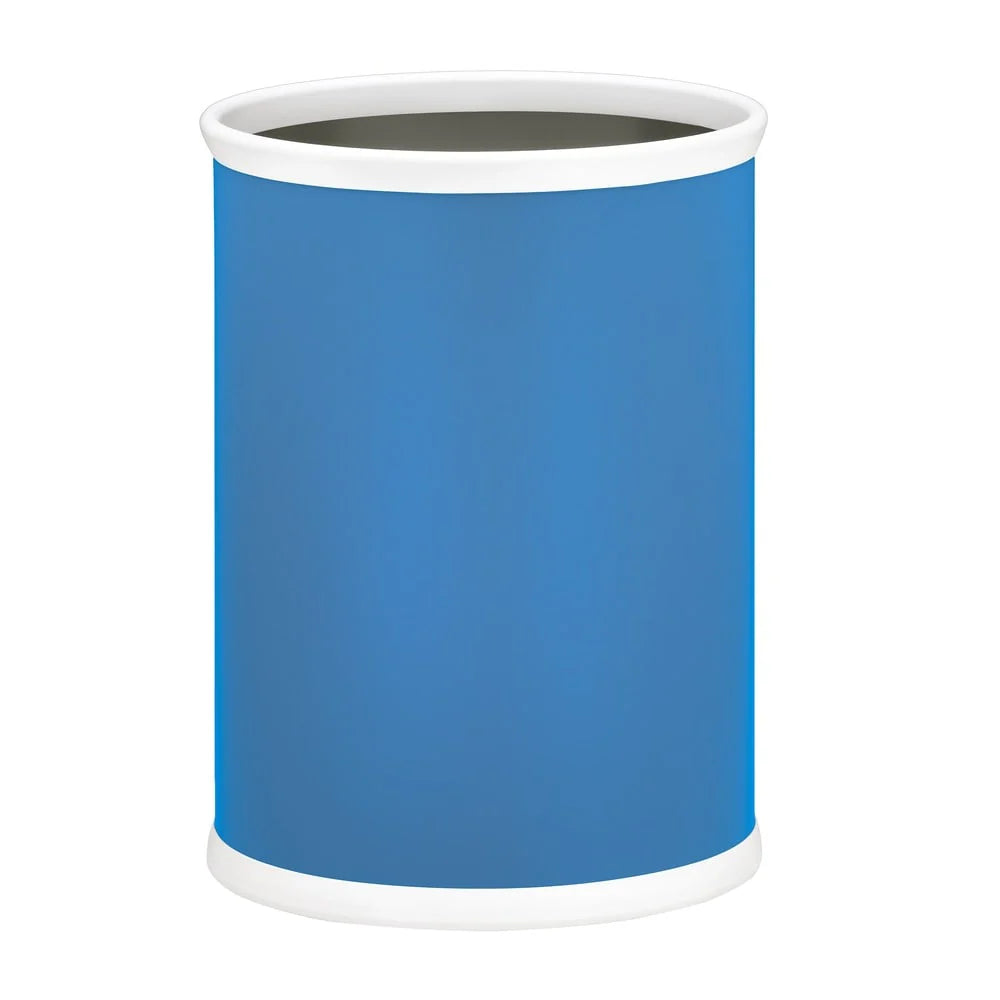 Fun Colors 14-inch Oval Waste Basket