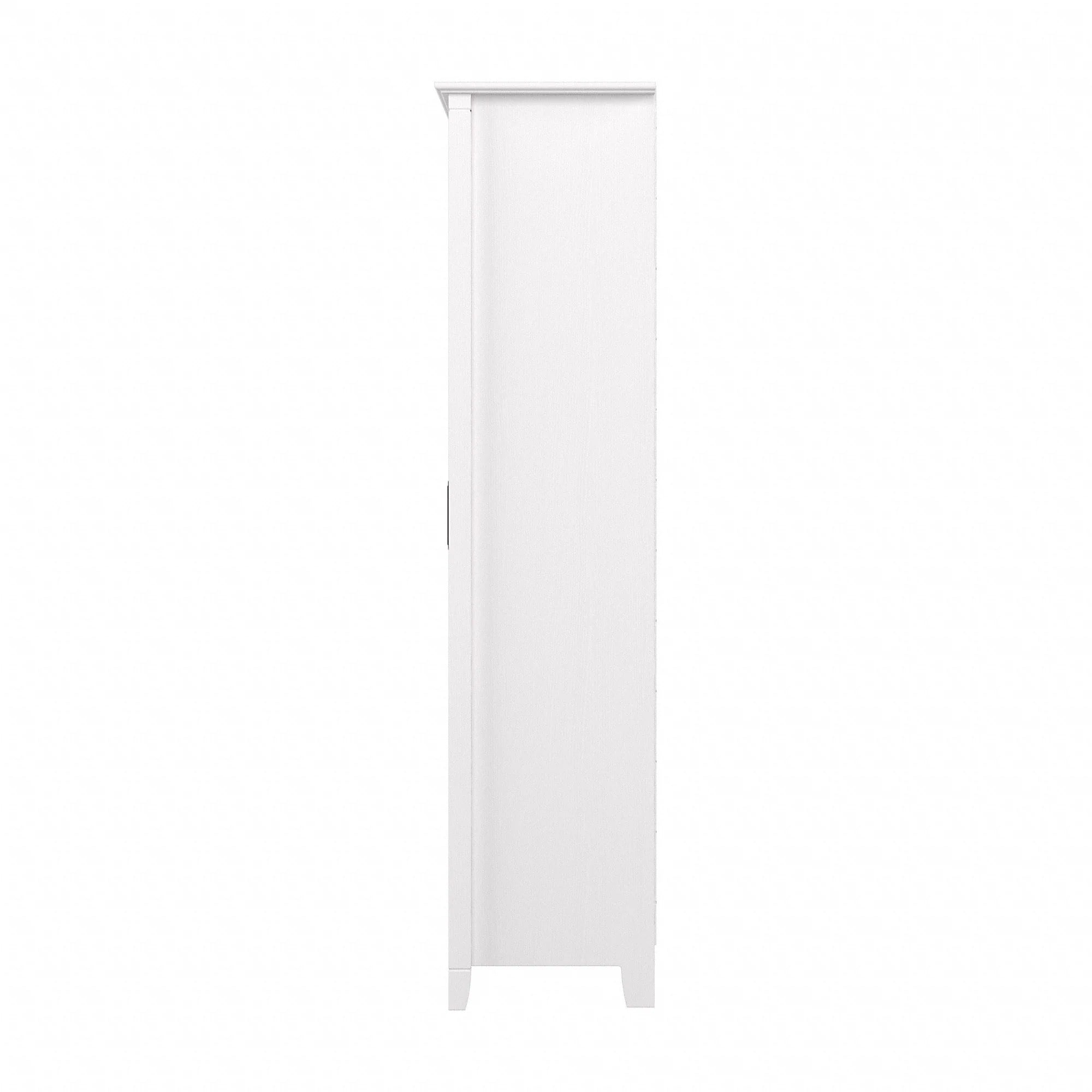 Key West Tall Kitchen Pantry Cabinet with Doors by Bush Furniture