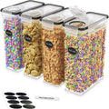DWËLLZA KITCHEN 4L Cereal Containers Storage Set of 4