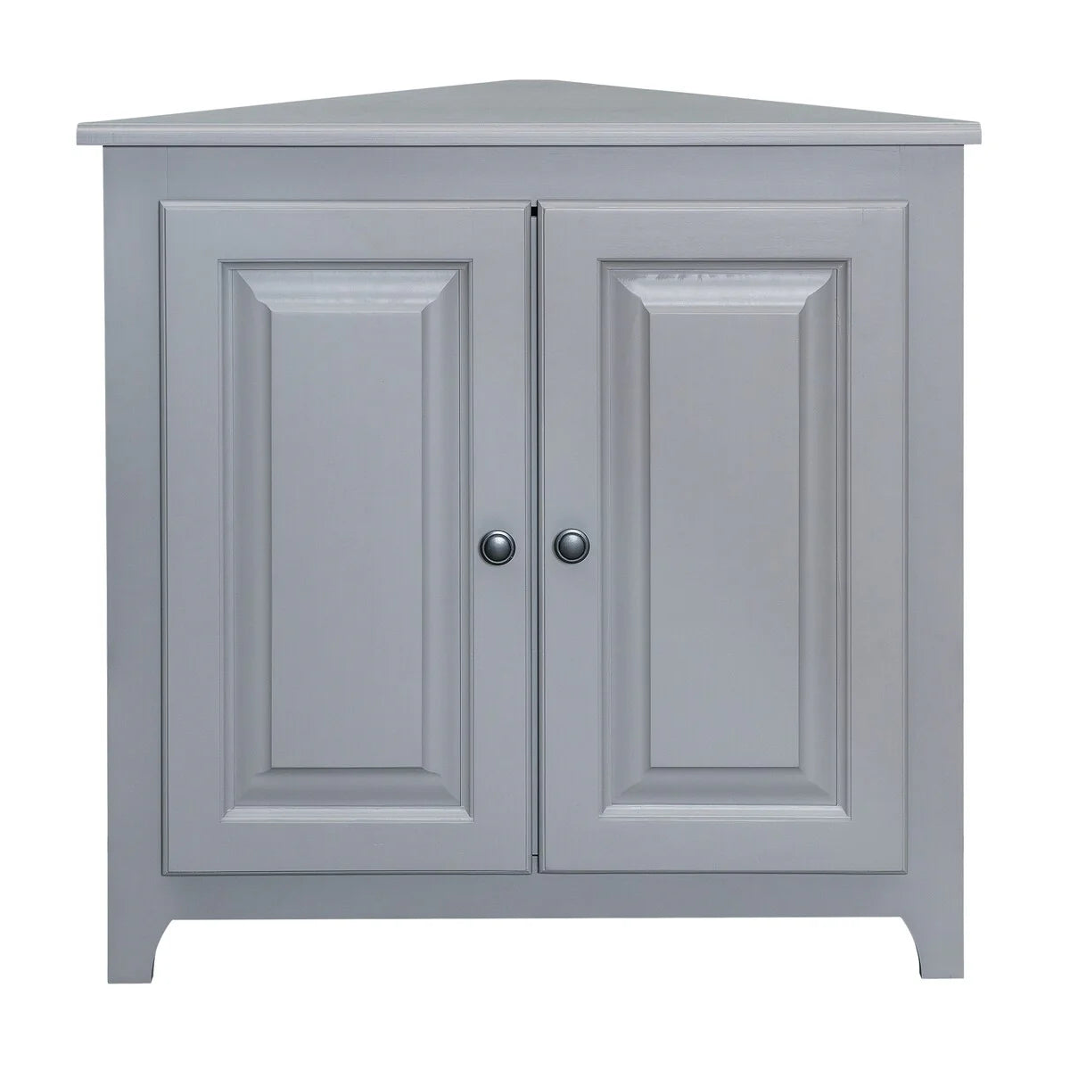 Arch+Haven Solid Wood Corner Cabinet