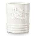 LOVECASA Ceramic 7.2" Large Utensil Holder for Kitchen Countertop
