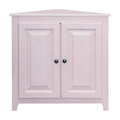 Arch+Haven Solid Wood Corner Cabinet