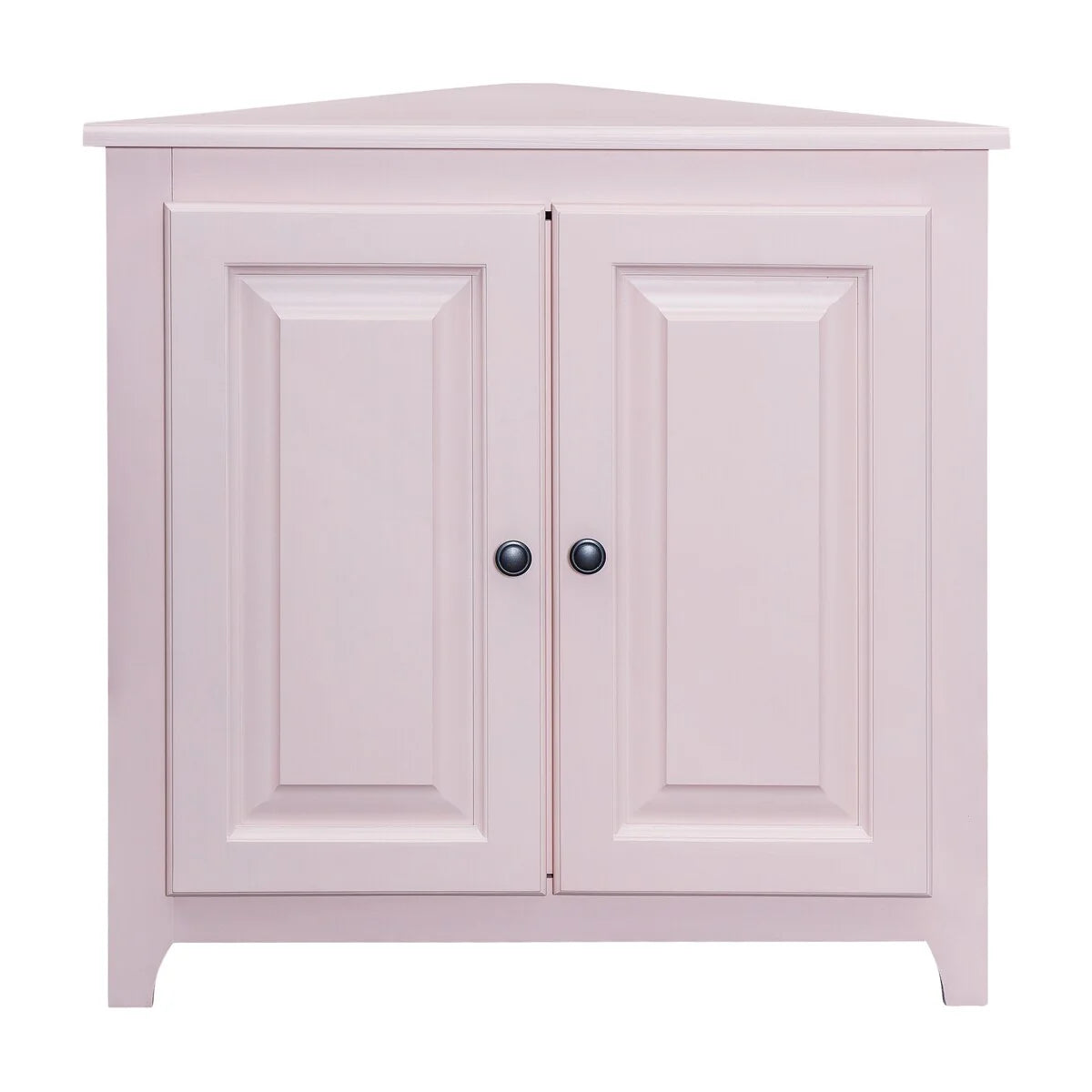 Arch+Haven Solid Wood Corner Cabinet