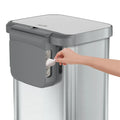 Glad All Stainless Steel Step-on Kitchen Trash Can