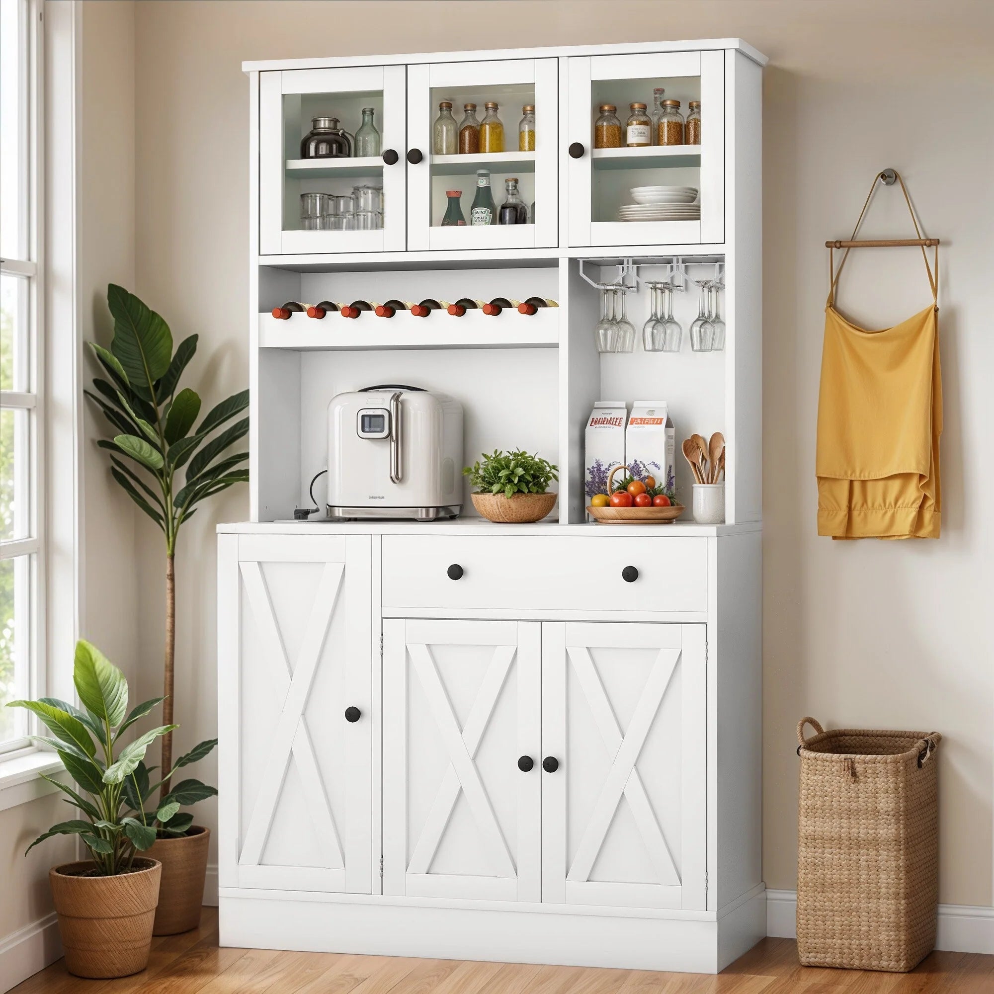 71'' Kitchen Pantry Storage Cabinet - 71"