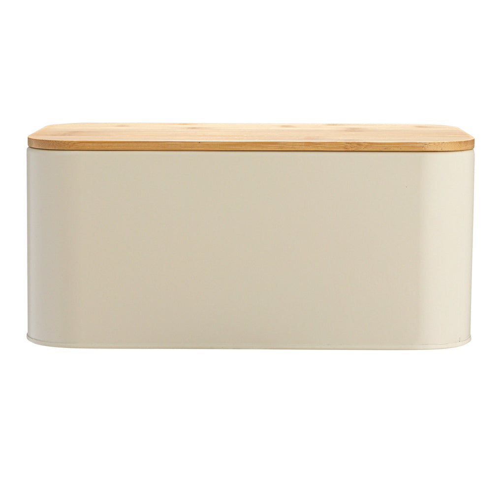 Metal "Bread" Bin with Bamboo Lid