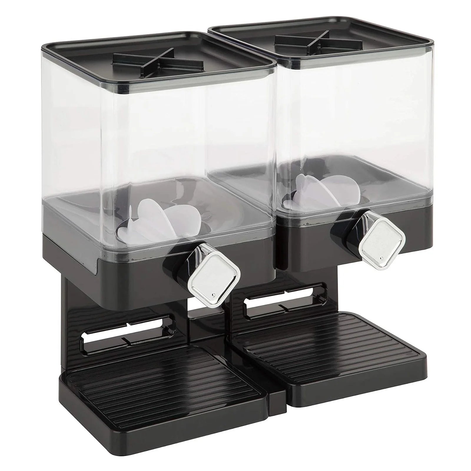 ColourTreeUSA 3.5L Single or Double Square Commercial Dry Food Dispenser