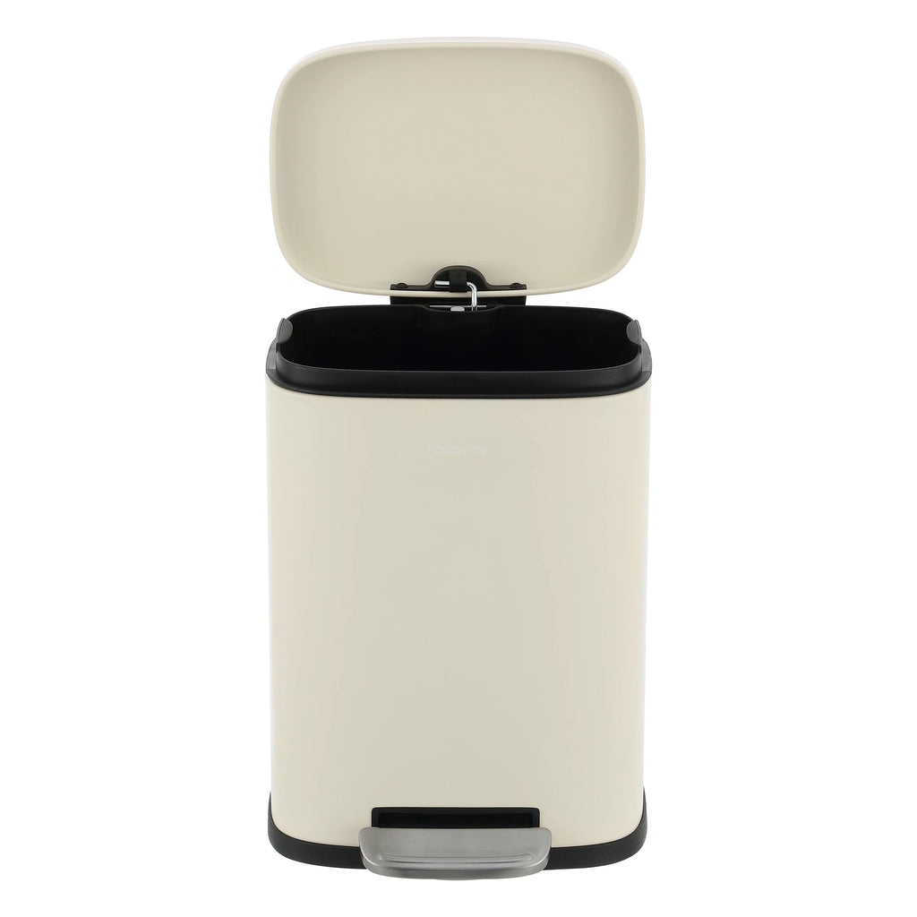 happimess 13-Gallon Trash Can with Soft-Close Lid and FREE Mini Trash Can