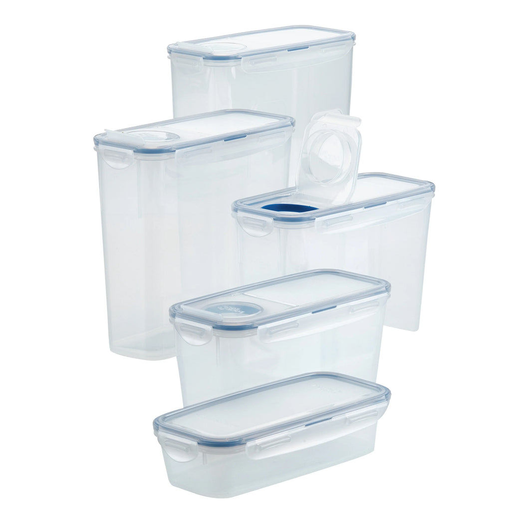 LocknLock Pantry Food Storage Container Set, 10-Piece