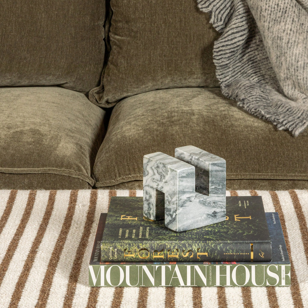 Contemporary Marble Cookbook Stand