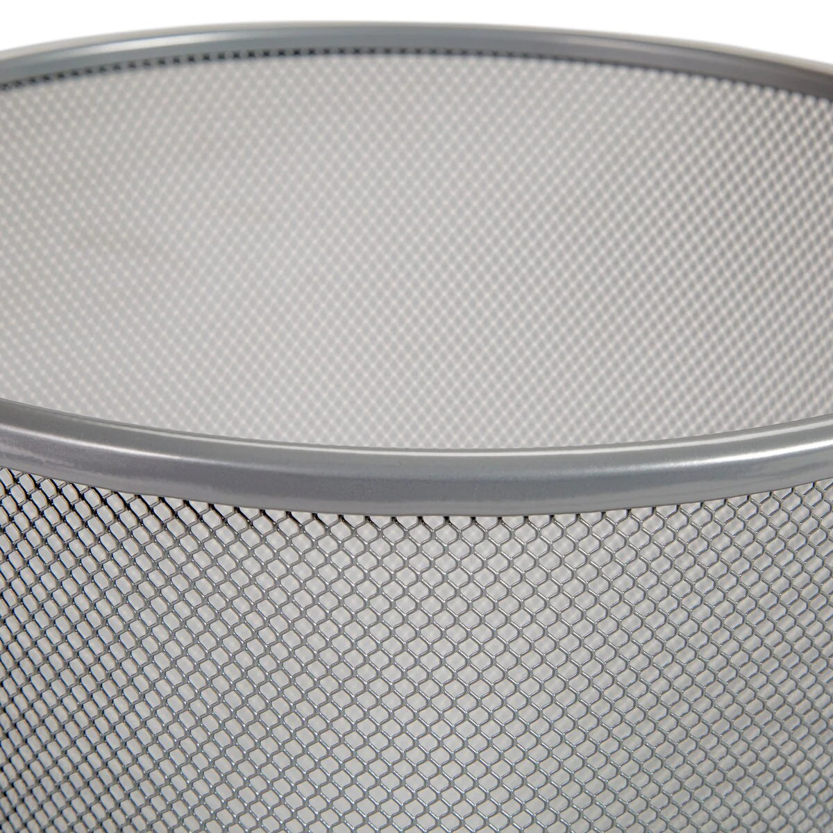 Seville Classics 6 Gal. Round Mesh Trash Can Recycling Bin (2-Pack)