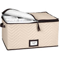 Stemware Storage Case for Wine Glasses - Holds 12 Glasses -19" x 9.5" x 14"