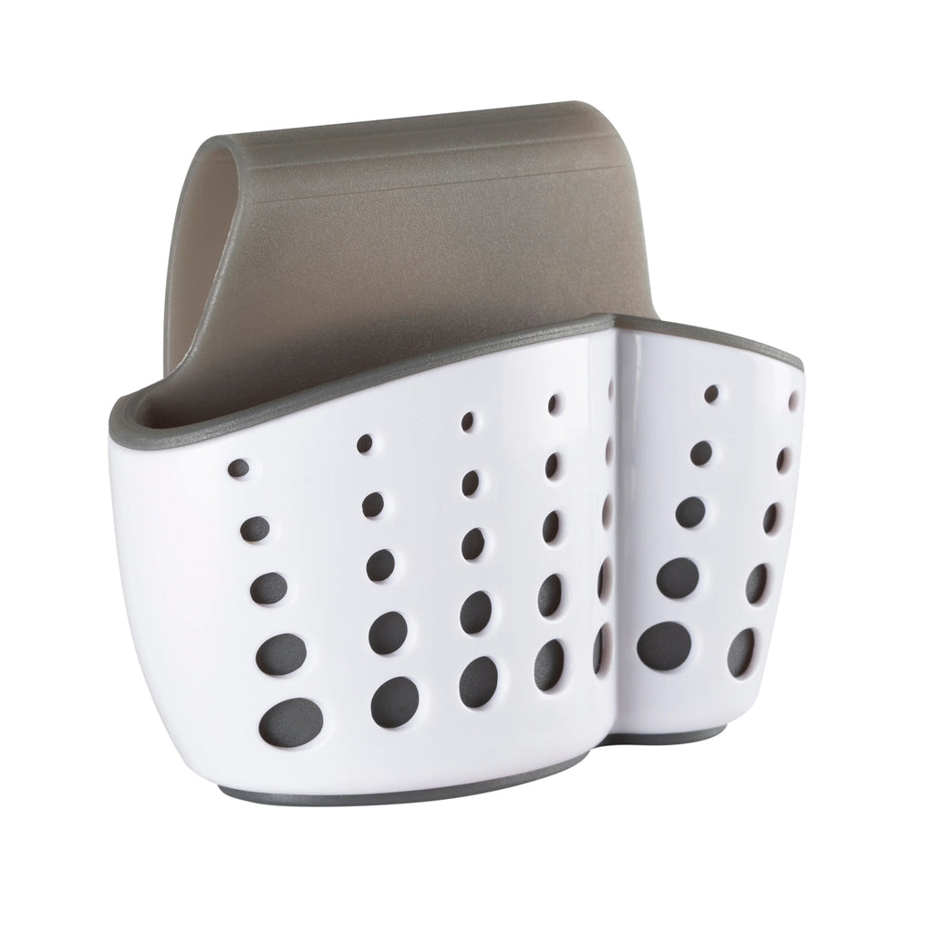 Kitchen Details 2-in-1 Sponge and Brush Sink Caddy - 5.7"x 2"x 4.7"