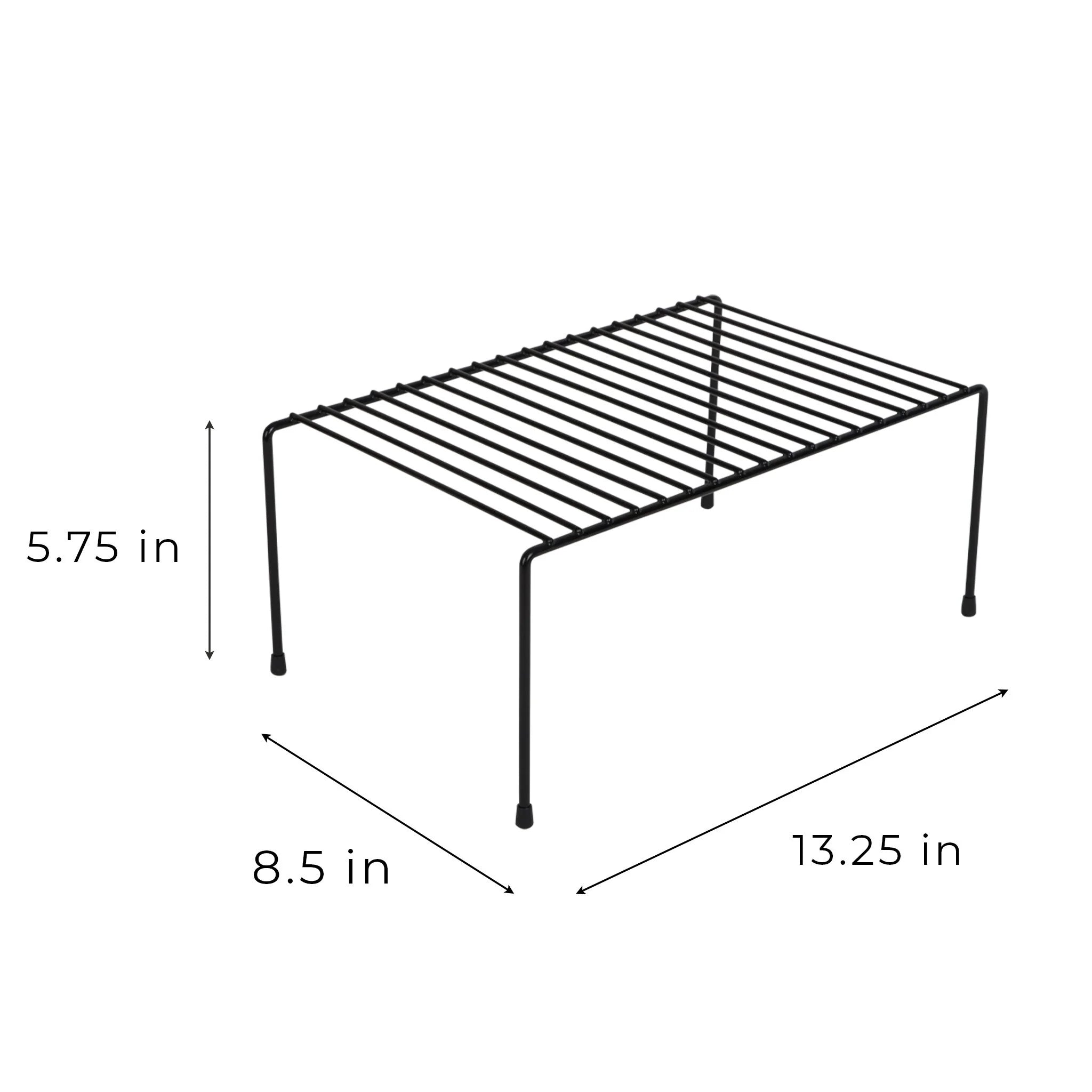 Smart Design Cabinet Storage Shelf Rack - 8.5 x 13.25 inch