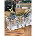 Rae Dunn 3 Section Utensil Holder
