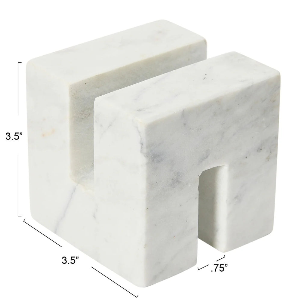Contemporary Marble Cookbook Stand