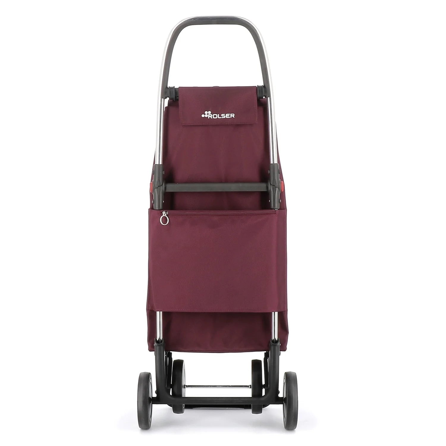 Rolser I-Max MF 4 Wheel Foldable Shopping Trolley - 15.35 in. W x 41.34 in. H x 12.6 in. D