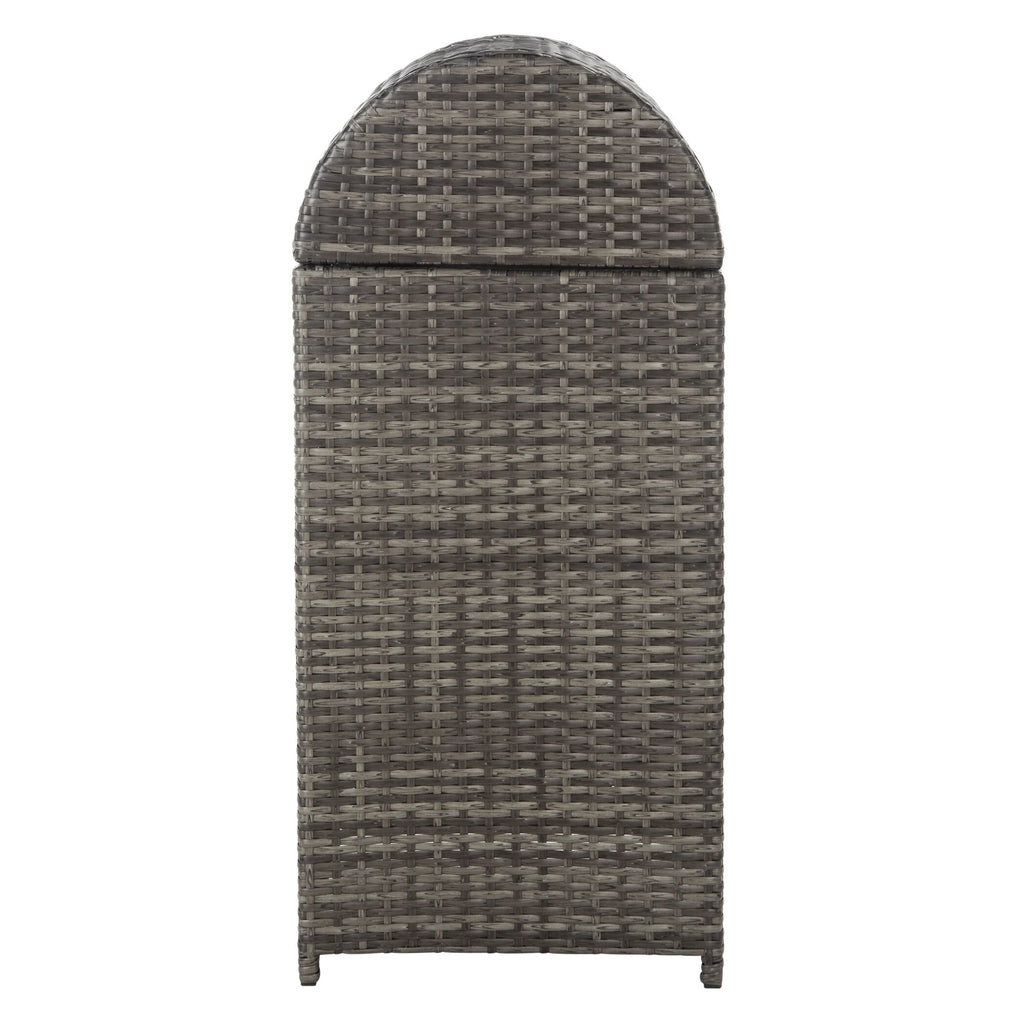 SAFAVIEH Outdoor Karyme Trash Bin (Fully Assembled)