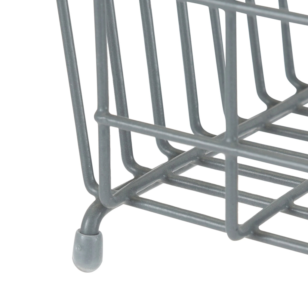 Kitchen Details Grey Over-the-sink Dish Rack - 19.92" x 7.99" x 5.12"