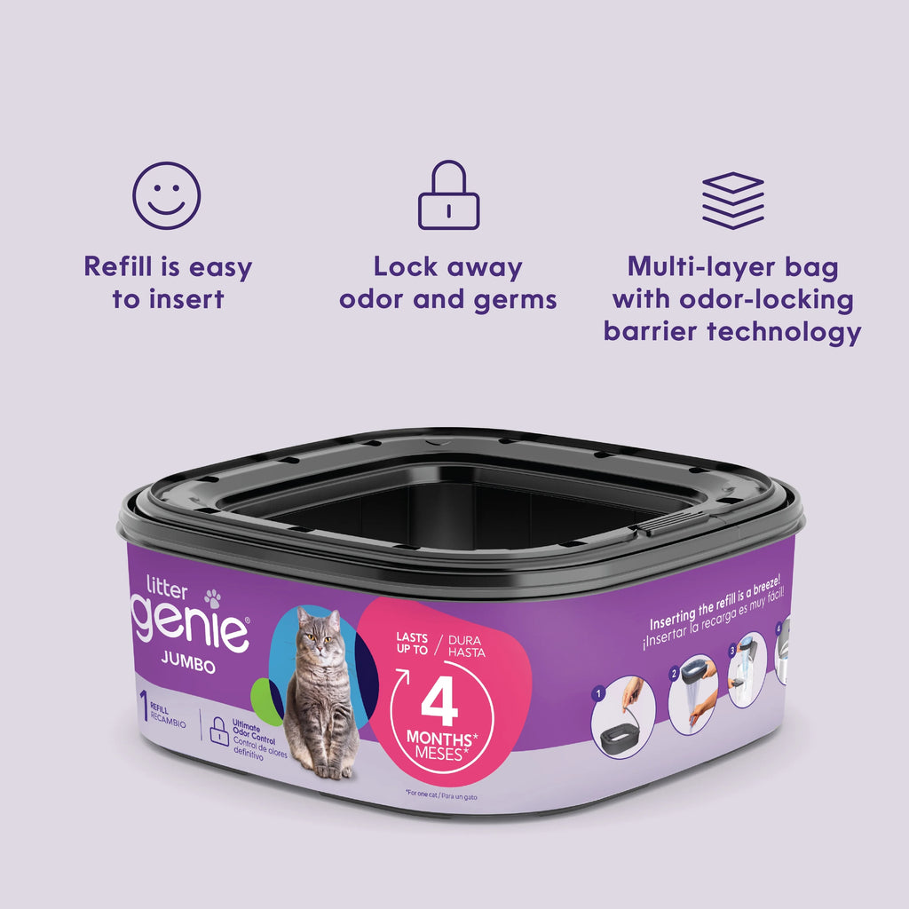 Litter Genie Jumbo Refill 2pk