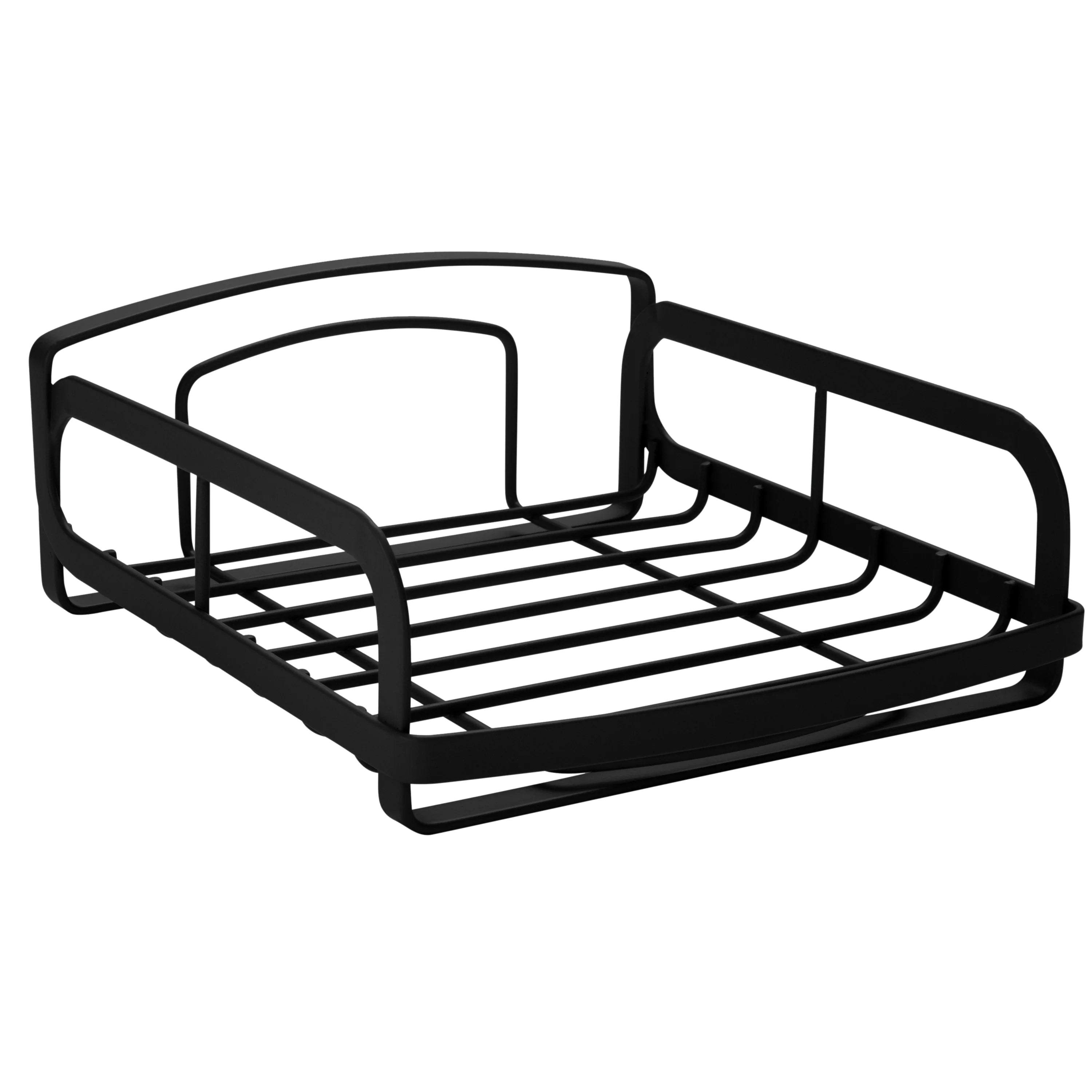 Kitchen Details Industrial Collection Napkin Holder in Matte Black - 7.5"x 7.2"x 3"