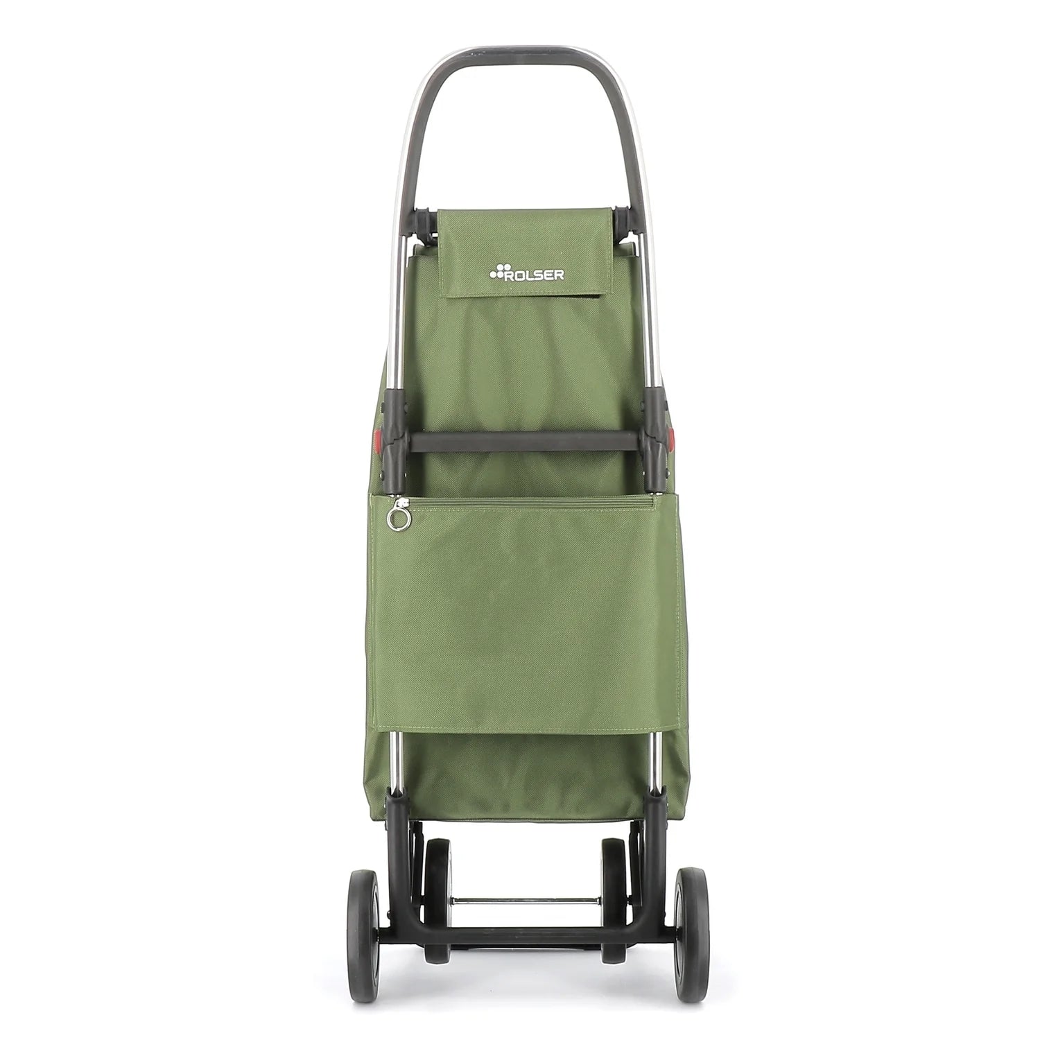 Rolser I-Max MF 4 Wheel Foldable Shopping Trolley - 15.35 in. W x 41.34 in. H x 12.6 in. D